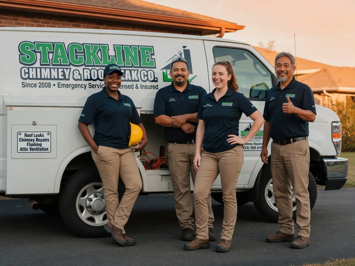 Chimney flashing repair company in Coaldale, PA